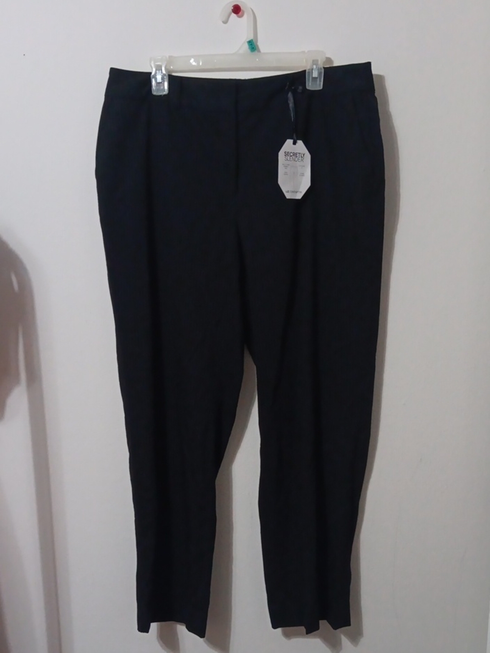 Women's Black Dress Pants 19" Waist